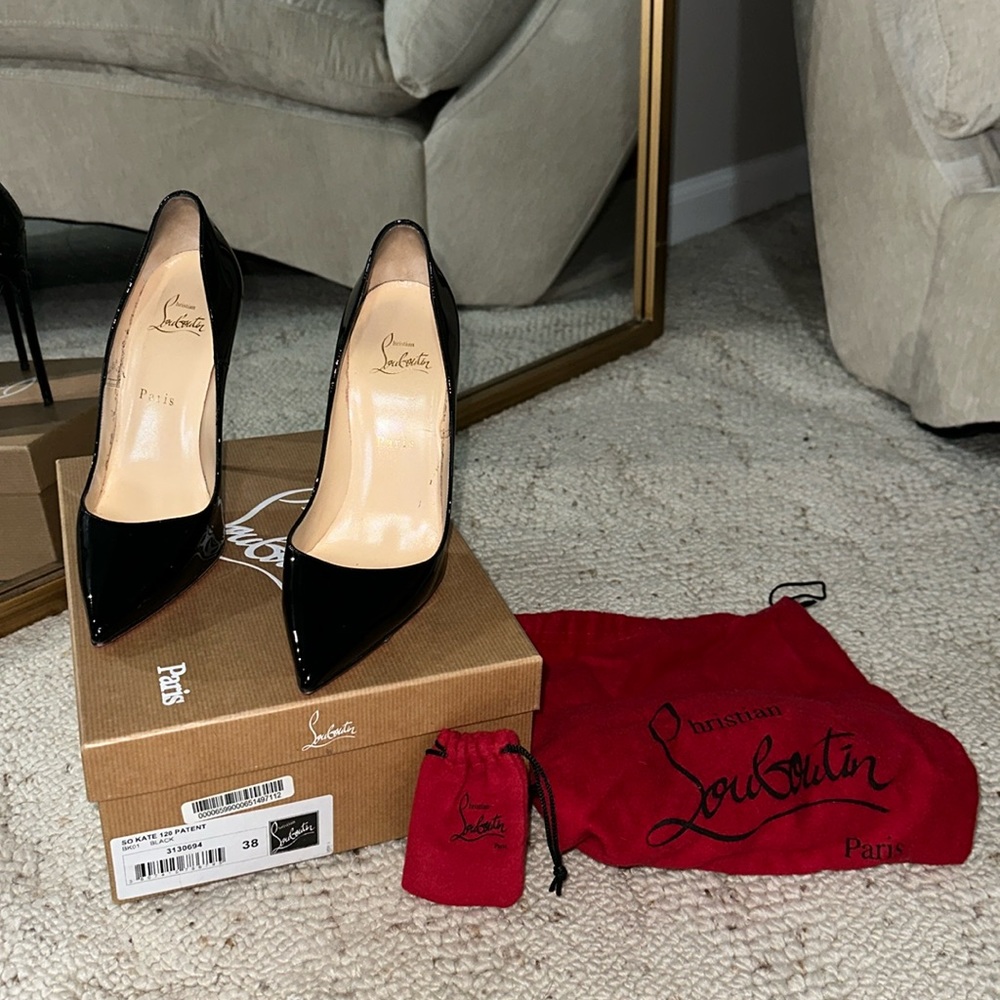 So Kate - Black - 120 MM - Patent